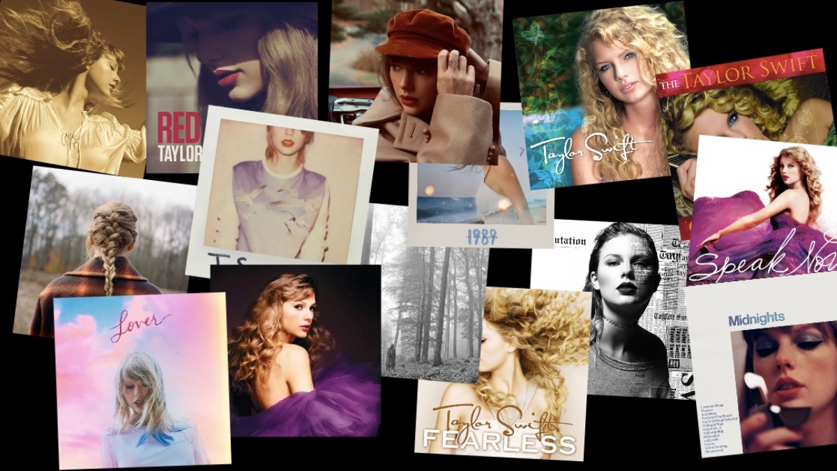 taylor swift album covers ranked