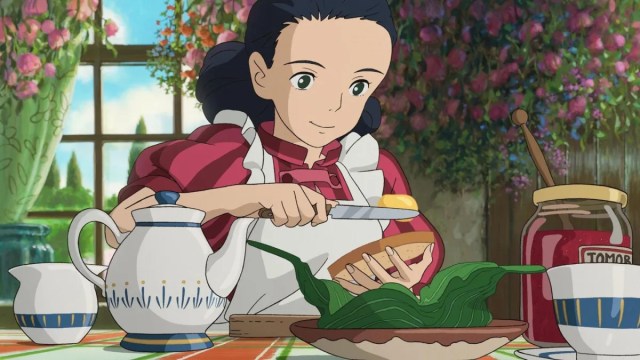 Himi Spreading Butter on Toast for Mahito in The Boy and The Heron